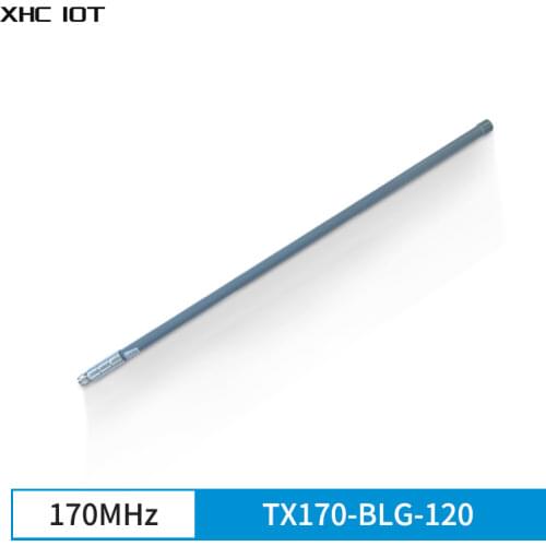 170MHz Wireless Transceiver Fiberglass Antenna N-J Interface 5dBi TX170-BLG-120 High Transmission Efficiency Long Communication