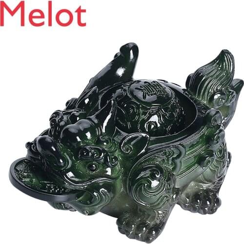 Tea Pet Decoration Boutique Creative Water Spray Golden Toad Tea Pet Kung Fu Tea Set Tea Ceremony Play Accessories Supportable