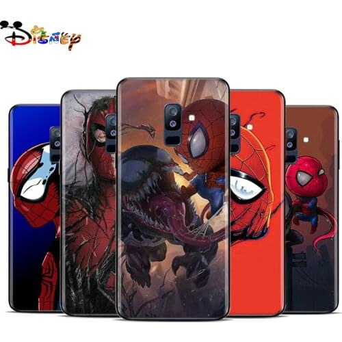 Venom and Spiderman For Samsung Galaxy A9S A9 A8S A8 A7 A750 A6S A6 A5 A3 Star Plus 2016 2017 2018 Soft Phone Case