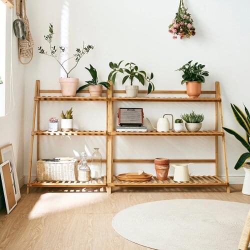 Zq Flower Rack Decoration Floor-Standing Balcony Multi-Layer Succulent Scindapsus Basin Frame