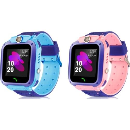 Kids Smart Watch Touch Screen LBS Base Station Tracker Waterproof Tracker HiMISS Child Watch Anti-lost SOS Call for iOS Android