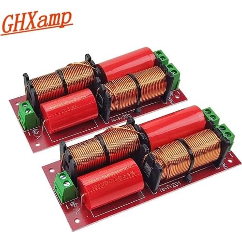 300W Speaker 2 WAY Crossover Audio Treble Woofer 2 Units Crossover Filter Frequency Divider High-end 3000HZ 4-8OHM 1pairs