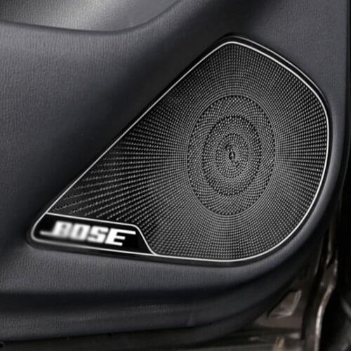 For Mazda 6 M6 2019 2020 Interior Stainless Steel Door Speaker Sound Music Audio Ring Cover Sticker Trim Car Styling Accessories