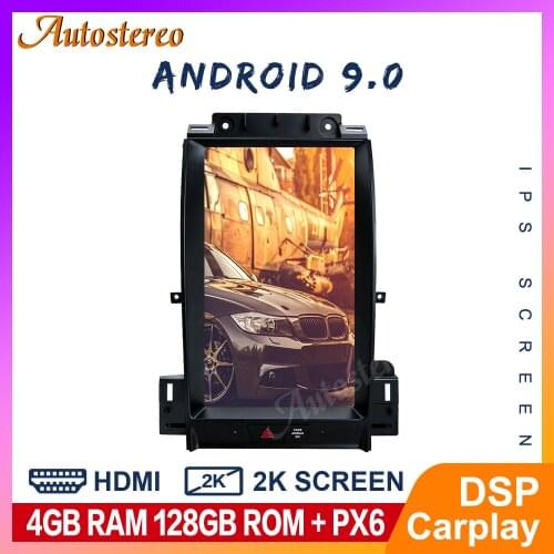 Tesla Screen Android 9 4+128GB For Ford Taurus 2010-2018 Car GPS Navigatio Auto Multimedia Player Radio Tape Recorder Headunit