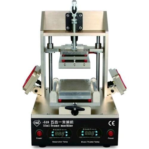 TBK-518 5in1 LCD Refurbish Machine Middle Bezel Separator/Frame Laminating Machine