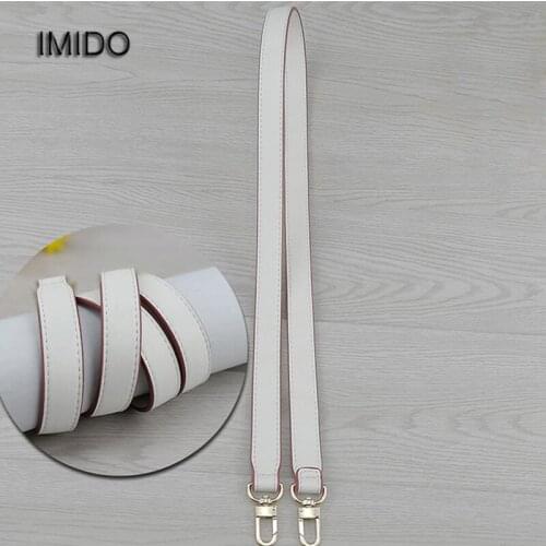 IMIDO 100cm High Quality PU leather Women replacement strap shoulder belt bag handbag accessories parts for bags ornament STP091