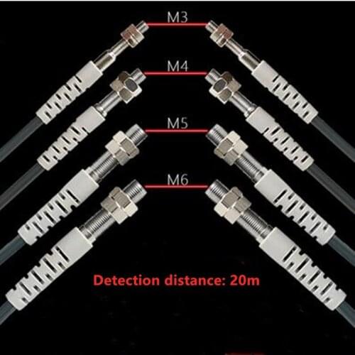 Free shipping M3 M4 M5 M6 M12 20M Micro infrared laser sensor laser switch photoelectric sensor Proximity sensor Switch sensor
