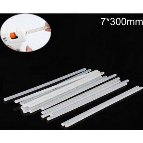 Hot Melt Gun Glue Sticks 7mmx300mm Gun Adhesive DIY Tools for Hot Melt Glue Gun Repair Alloy Accessories