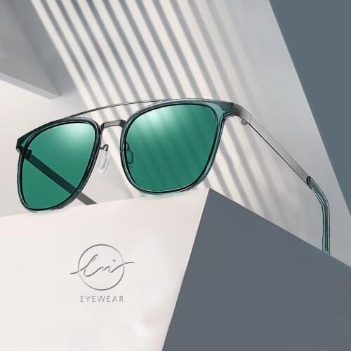 LM Fashion Polarized Sunglasses Men Women Square Driving Female Classic Luxury Sun Glasses For Male Goggle zonnebril heren UV400