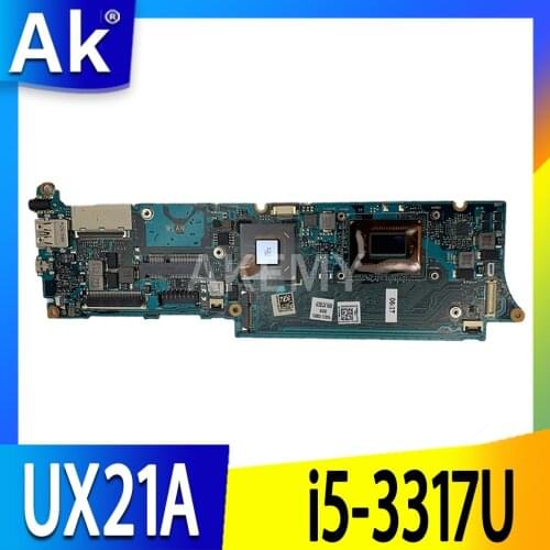 AK UX21A motherboard i5-3317U fit for UX21A REV 2.0 laptop motherboard fully tested working