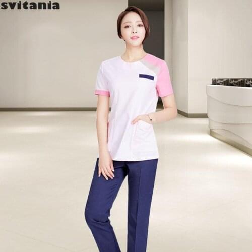 Maternity And Child Care Work Clothes Beautician Suit Pants Manicurist Work Clothes