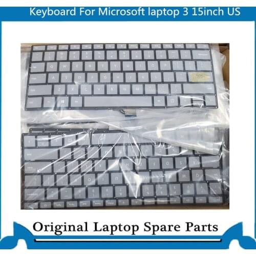 Original Keyboard for Microsoft Surface Laptop 3 15inch US Version Tested well 1867