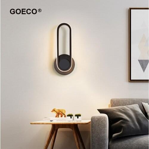 Led Modern Wall Light 330° Rotatable Adjustable Wall Lamp Bedroom Bedside Living Room Corridor Aisle Cafe Home Fixture Lighting