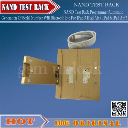 NAND Test Rack Programmer Automatic Generation of Serial Number Wifi Bluetooth etc for iPad 5 /iPad Air / iPad 6 / iPad Air 2