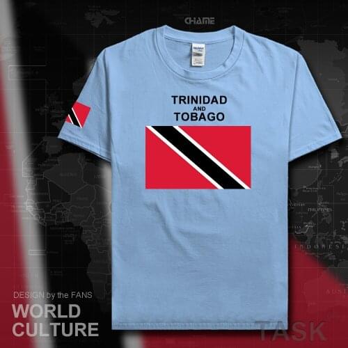 Trinidad and Tobago men t shirt tops 2017 jerseys nation team tees cotton t-shirt clothing TTO Trinidadian Trini Trinbagonian