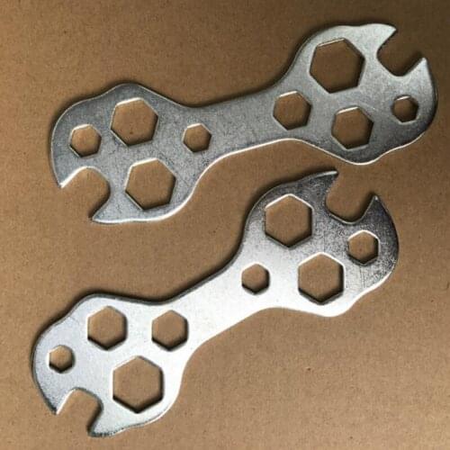 High Quality Car Repair Tools Steel Flat Hexagon Wrench Spanner Carbon Steel Road Bike Car Repair Tools Accessories