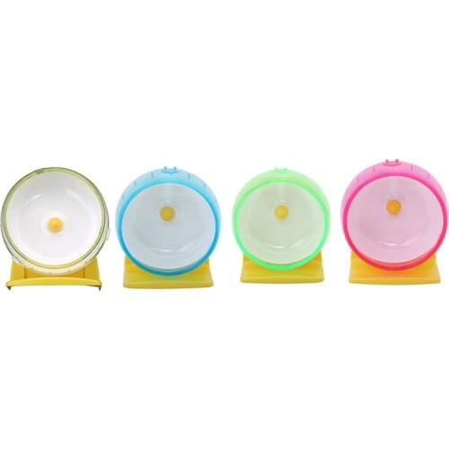 High Quality Silent Running Wheel Hamster Mute Wheel Syrian Hamster Toys Supplies The Dutch Pig Large Wheel Running Supplies