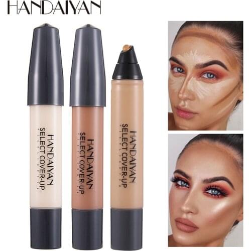 Face Foundation Liquid Concealer Pen Long Lasting Contour Tattoo Concealer for Eye Lip Dark Circle Cover Waterproof Makeup Matte