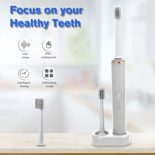 Sonic Electric Toothbrush Ultrasonic Automatic Upgraded USB Rechargeable Fast chargeable Adult Waterproof Tooth Brush