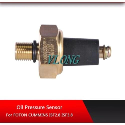 10mm Diesel Engine Monitors Oil Pressure Sensor 1/8NPT Alarm Plug EQ140 for FOTON-CUMMINS ISF2.8 ISF3.8