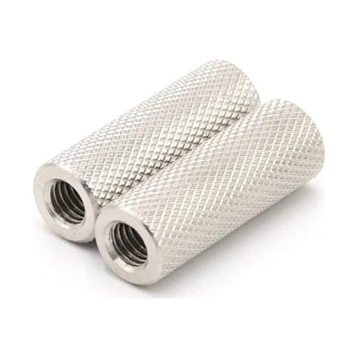10pcs-20pcs Knurled Thumb nut M4 M5 M6 M8 m10 m12 Stainless steel Extend long knurled hand tighten coupling nut Connecting Nut