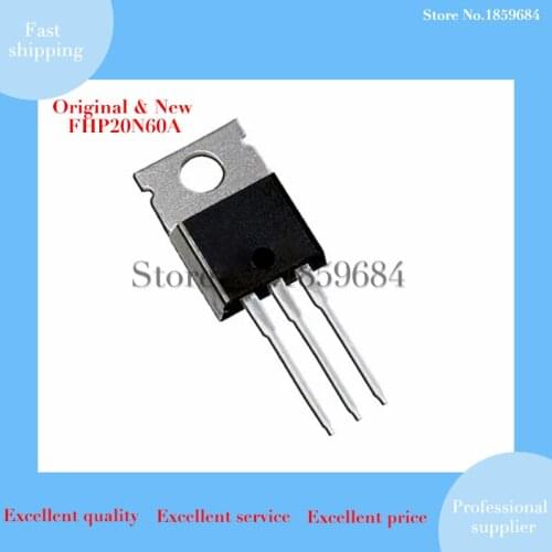 10PCS FHP20N60A TO-220 600V 2A High efficiency switch mode power supplies Original New