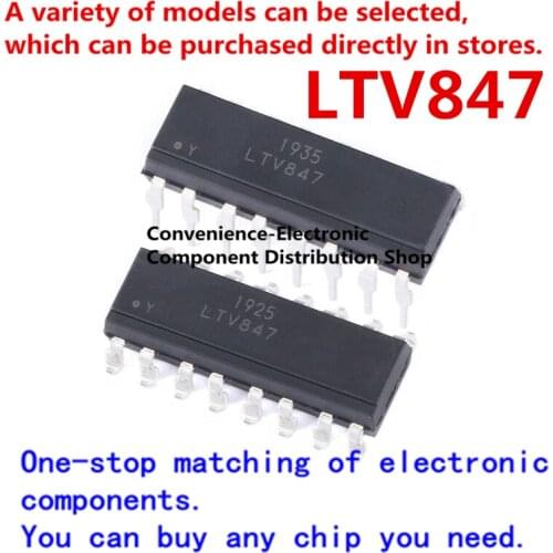 5pcs/Pack PC847 LTV847 LTV847S SMD-16 DIP-16 In Stock