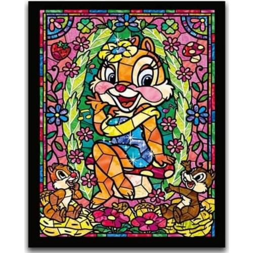 Anime figure diamond painting cartoon rabbit mosaic embroidery kids toys diamond dotz picture puzzle craft drawing wall decor