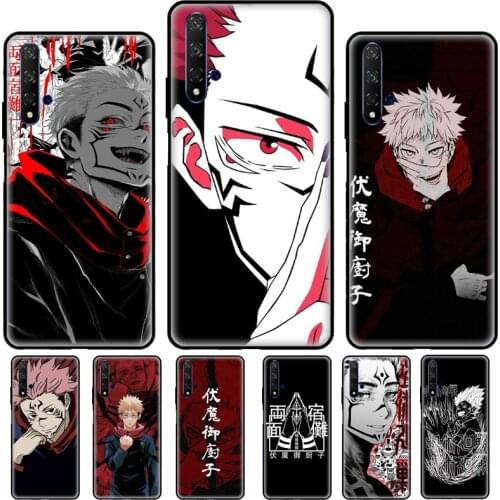 Jujutsu Kaisen Ryomen Sukuna Anime For Huawei Nova 2Z 2 3 5T Case For Huawei Y6 Y5 2017 2018 Y7 Y9 2019 Y6P Y7A 2020 Cover