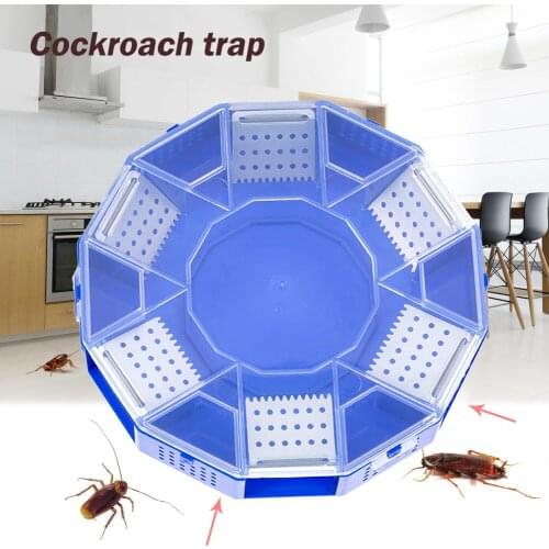 Household Cockroach Traps Box Reusable Bug Bait Catcher Kitchen Killer Pesticide Pest Repellent Accessories Set
