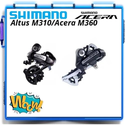 SHIMANO Altus RD M310 Rear Derailleu 7/8 speed RD-M310 8v 8s mountain bicycle 7s 7v MTB