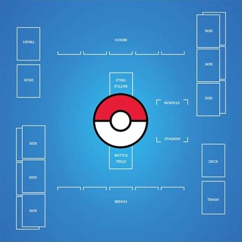 Pokemon cards Trading Card Game Play Mat Toys