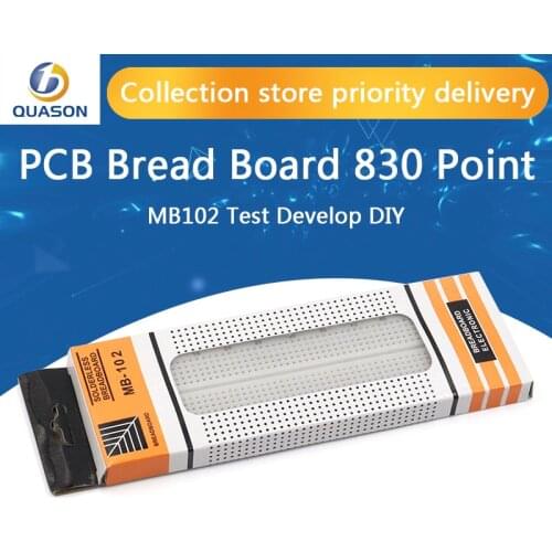 1pcs Breadboard 830 Point PCB Board MB-102 MB102 Test Develop DIY kit nodemcu raspberri pi 2 lcd High Frequency