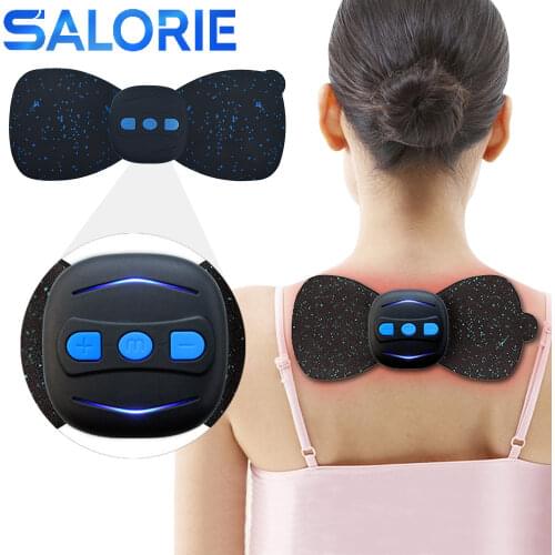 USB Rechargeable TENS Body Massager Massage Patch Massagers for Arm Leg Physiotherapy Masajeador Muscle Stimulator Health Care