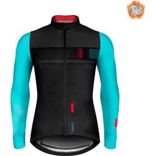 New 2022 Team Spain Mens Cycling Jersey Winter Thermal Fleece Bicycle Moutain Bike Jersey Tenue Cycliste Homme Maillot Ciclismo