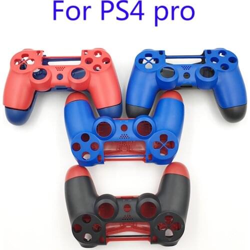 Plastic Matte Front+Back Hard Upper Housing Shell Case for Sony PS4 Pro Controller