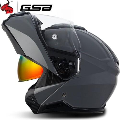 Full Face Casco Moto Double Lens Helmet Motorcycle Flip Up Road Motocross With Dual Top Vents Warm Casco Motocross 4 seasons