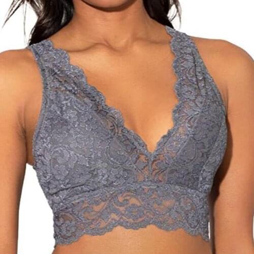 Sexy Women Underwear Push Up Women Bralette Wire Free Sexy Lace Thin Bra Lingerie Sexy V-Neck Underwear Female Bra
