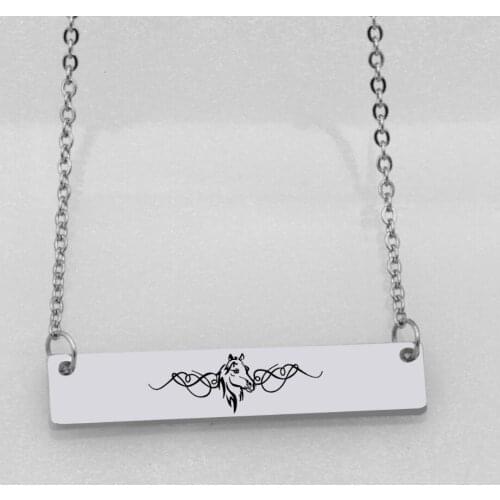 Ufine jewelry dad gift pendant army card dad I pick you as best dad stainless steel customed necklace N4468