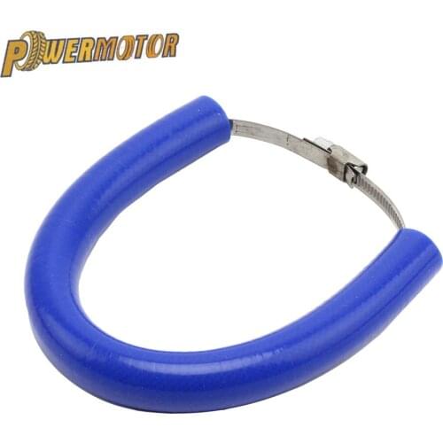 Universal Motorcycle Exhaust Pipe Drop Protection Ring Muffler Protection Rubberfor CR CRF SL XR CRM 80 85 125 150 230 250