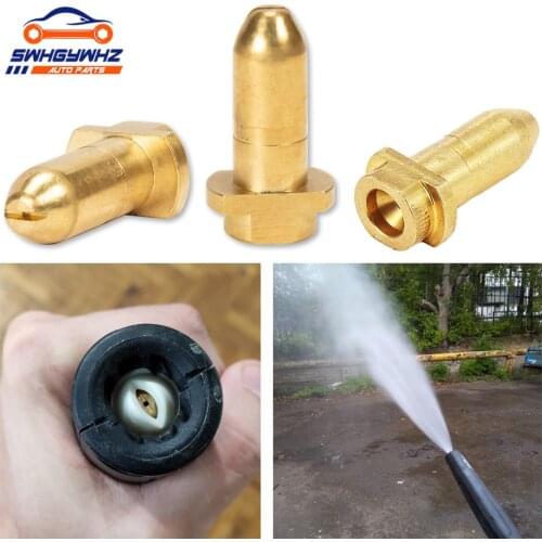 High Pressure Gun Nozzle Brass Nozzle Tip Core Replacement for Karcher K1-7 Spray Rod Wand Washer Gun Replace Accessories