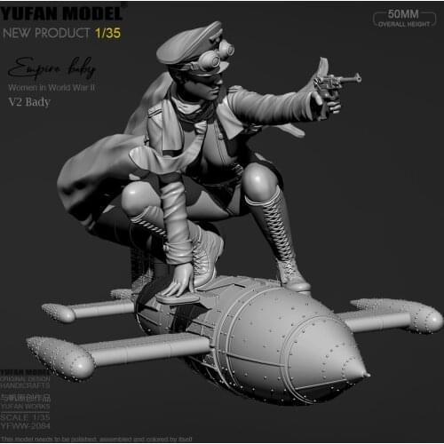 1/35 YUFAN Resin model kits figure beauty colorless and self-assembled YFWW-2084