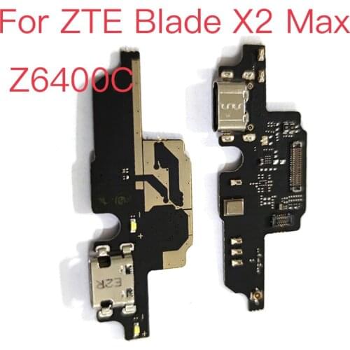 1pcs New USB Port Charging Board For ZTE Blade X2 Max Z6400C X2maxz6400c USB Charging Dock Port Flex cable Repair Parts