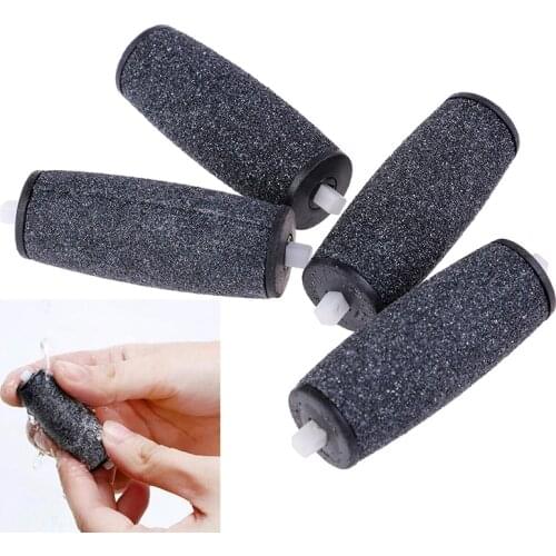 4Pcs/lot Hard Skin Remover Feet Care Tool Refills Replacement Rollers Dull Polish Heads For Scholls File