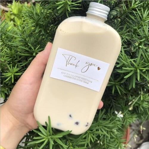 80 Pcs/lot THANK YOU white Kraf Seal stickers DIY handmade Gift Cake Baking Label Sealing sticker