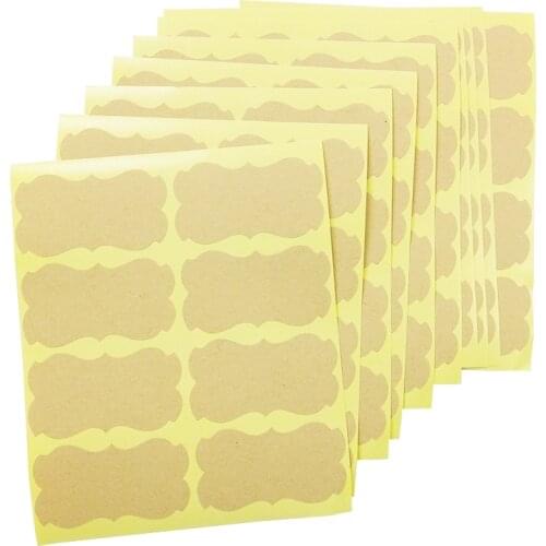 800 Pcs/lot Vintage Blank Special Shape Cake Box DIY Decorative Seal Sticker Gifts Sealing Sticky DIY Gift Sealing Sticker