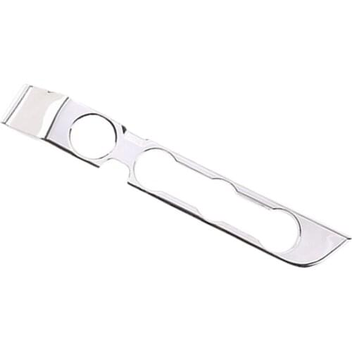 Car Silver Air Condition Adjust Button Cover Console Knob Panel Trim Cover ABS Fit For Toyota Tacoma 2016 2017 2018 2019 2020