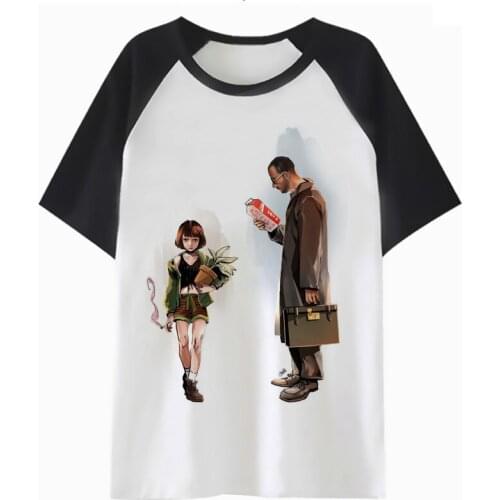 Leon the professional t shirt tshirt harajuku graphic femme women t-shirt cartoon tops kawaii tee clothing female K2582