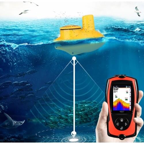 Hot-Sale Wireless Fish finder Sonar for fishing Fishing sounder wireless sonar sensor for ice sea fishing