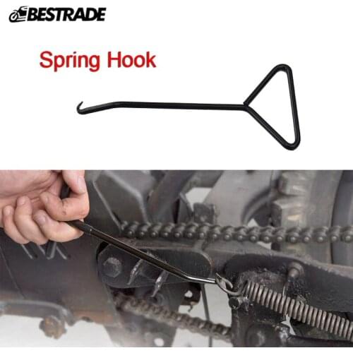 Motorcycle Universal Spring Hook Puller Tool for Exhaust Pipe Seat Tank sidestand Brake Spring Hook Stainless Steel